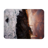 Magnet Flexible France, phare à l'aube (Horizontal)
