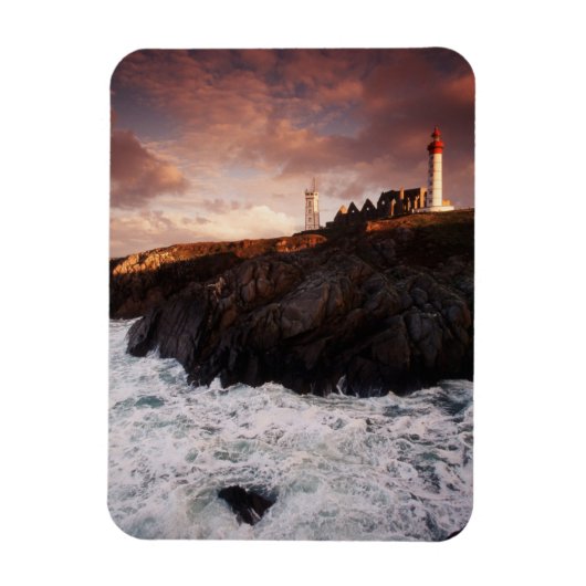 Magnet Flexible France, phare à l'aube (Vertical)