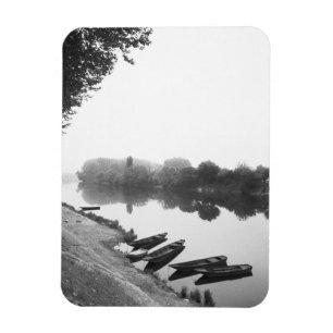 Magnet Flexible FRANCE, Touraine, La Loire : CHINON Bateaux le lon