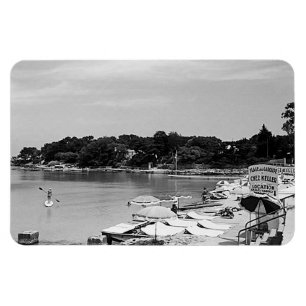 Magnet Flexible France vintage Nice Antibes La plage de Garoupe
