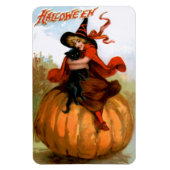 Magnet Flexible Frances Brundage : Halloween Witch (Vertical)