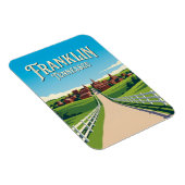 Magnet Flexible Franklin États-Unis (Côté Droit)