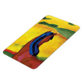 Magnet Flexible Franz Marc - Cheval Dans Une Peinture Paysagère (Côté Gauche)