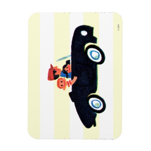 Magnet Flexible Frapper la route ouverte 3 (Vertical)