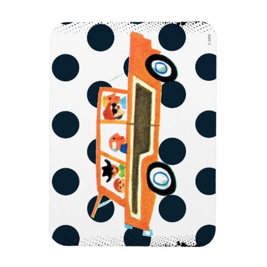 Magnet Flexible Frapper la route ouverte 4 (Vertical)