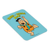 Magnet Flexible Fred Flintstone Yabba-Dabba Doo ! (Côté Droit)