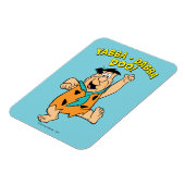 Magnet Flexible Fred Flintstone Yabba-Dabba Doo ! (Côté Gauche)