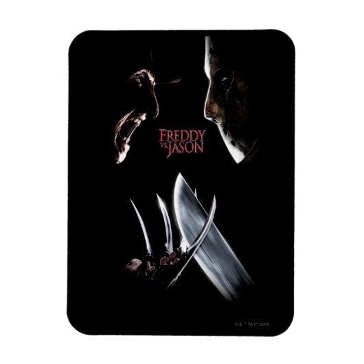 Magnet Flexible Freddy vs. Jason | Theatrical Poster (Vertical)