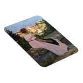 Magnet Flexible Frederic Bazille - La robe rose (Côté Droit)