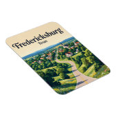Magnet Flexible Fredericksburg États-Unis (Côté Droit)