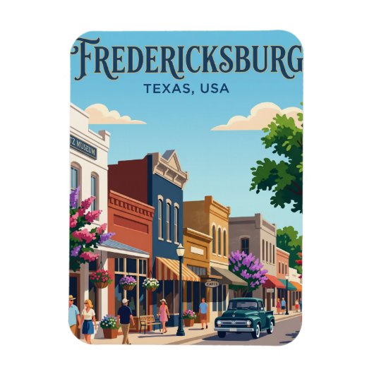 Magnet Flexible Fredericksburg USA (Vertical)