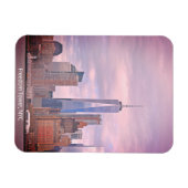 Magnet Flexible Freedom Tower de Staten Island Ferry NYC Postcar (Horizontal)