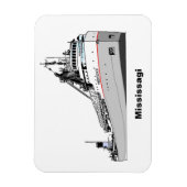Magnet Flexible Freighter Mississagi (Vertical)