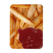 Magnet Flexible French Fries and Ketchup (Vertical)