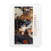 Magnet Flexible French Joyeux Noël Typographie moderne Photo perso (Vertical)