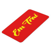 Magnet Flexible Frère Vietnamien (Jeune) - Em Trai ~ Tiêt Viêt (Côté Gauche)