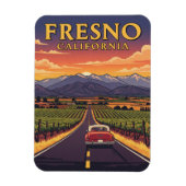 Magnet Flexible Fresno California Central Valley (Vertical)
