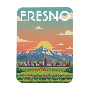 Magnet Flexible Fresno Vallée centrale de Californie