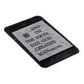 Magnet Flexible Fresque originale "Le Sixième Jour" Manchester (Côté Droit)