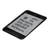 Magnet Flexible Fresque originale "Le Sixième Jour" Manchester (Côté Gauche)