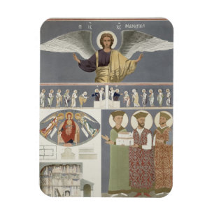 Magnet Flexible Fresques de l'église orthodoxe de Nekrssi près