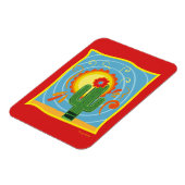 Magnet Flexible Frida Kahlo Cactus Graphic (Côté Gauche)