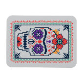 Magnet Flexible Frida Kahlo | Calavera (Horizontal)