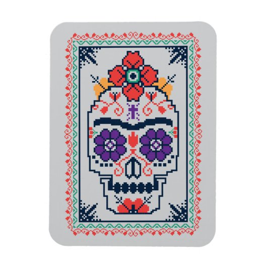 Magnet Flexible Frida Kahlo | Calavera (Vertical)