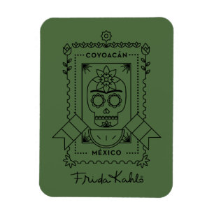 Magnet Flexible Frida Kahlo   Coyoacá