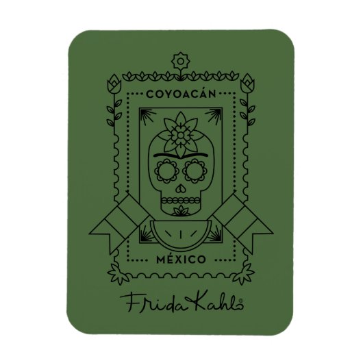Magnet Flexible Frida Kahlo | Coyoacá (Vertical)
