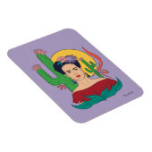 Magnet Flexible Frida Kahlo Desert Graphic (Côté Droit)