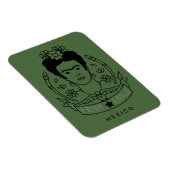 Magnet Flexible Frida Kahlo | Héroïne (Côté Droit)