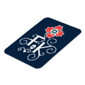 Magnet Flexible Frida Kahlo | Hommage Floral (Côté Gauche)