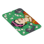Magnet Flexible Frida Kahlo Monkey Graphic (Côté Droit)