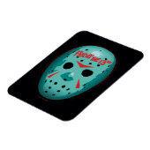 Magnet Flexible Friday the 13th | Blue Hockey Mask Graphic (Côté Gauche)