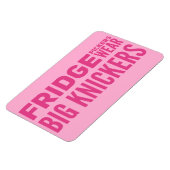 Magnet Flexible FRIDGE Pickers porte le slogan des gros canons (Côté Gauche)