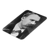 Magnet Flexible Friedrich Wilhelm Nietzsche (1844-1900) 1873 (b/w) (Côté Gauche)