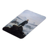 Magnet Flexible Friedrich's Wanderer au-dessus de la mer de brouil (Côté Gauche)