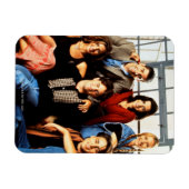 Magnet Flexible FRIENDS™ | Casting assis dans l'appartement de Mon (Horizontal)