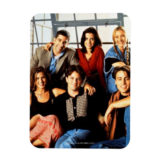 Magnet Flexible FRIENDS™ | Casting assis dans l'appartement de Mon (Vertical)