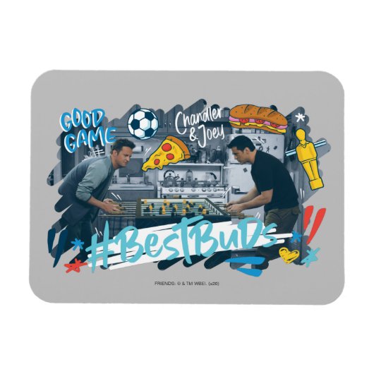 Magnet Flexible FRIENDS™ | Chandler & Joey - Best Buds (Horizontal)