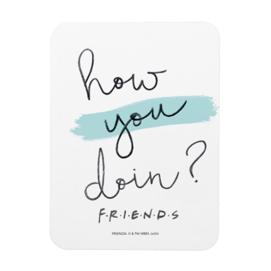 Magnet Flexible FRIENDS™| Comment ça va ? (Vertical)