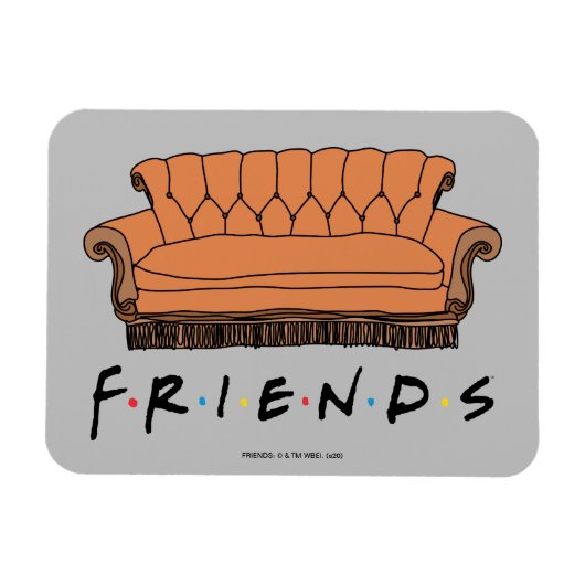 Magnet Flexible FRIENDS™ Couch (Horizontal)