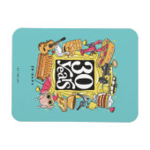 Magnet Flexible FRIENDS™ | Graphisme 30 ans (Horizontal)