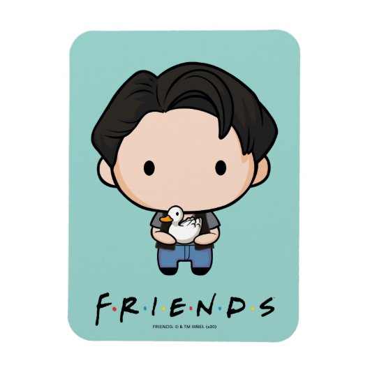 Magnet Flexible FRIENDS™ | Joey Chibi (Vertical)