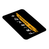 Magnet Flexible FRIENDS™ La Réunion (Côté Droit)