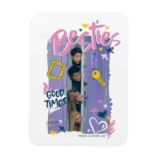 Magnet Flexible FRIENDS™ | Meilleures amies (Vertical)