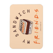 Magnet Flexible FRIENDS™ | Mon Sandwich (Vertical)
