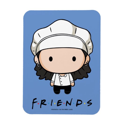 Magnet Flexible FRIENDS™ | Monica Chibi (Vertical)