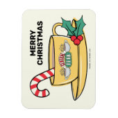 Magnet Flexible FRIENDS™ | Mug de Noël Central Perk (Vertical)